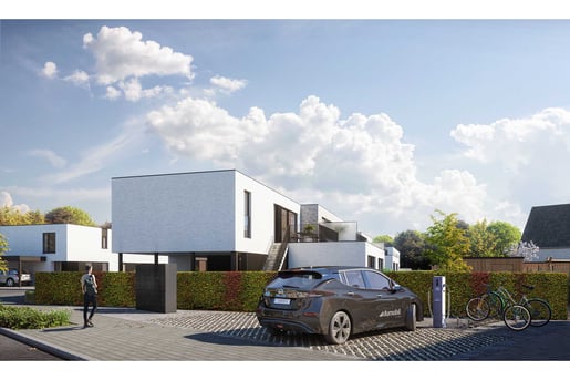 Een nieuwbouwwoning aangesloten op een warmtenet. Win-win!