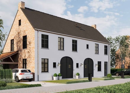 Landelijke nieuwbouw in Houthulst