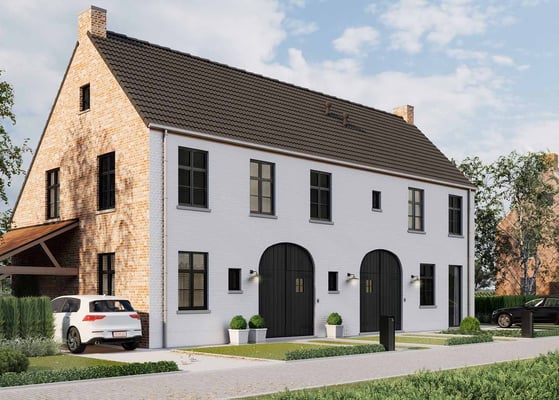 Landelijke nieuwbouw in Houthulst
